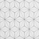 FloorPops White 2.76-mil x 12-in W x 12-in L Water Resistant Peel and Stick Vinyl Tile Flooring, 10-sq ft Carton