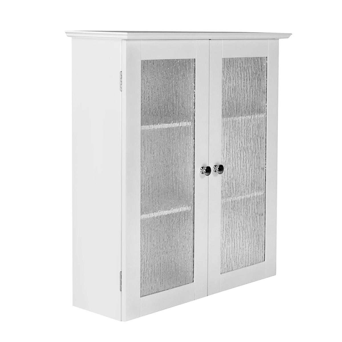 Teamson Home Connor 22.25-in x 25-in x 8-in White Bathroom Wall Cabinet