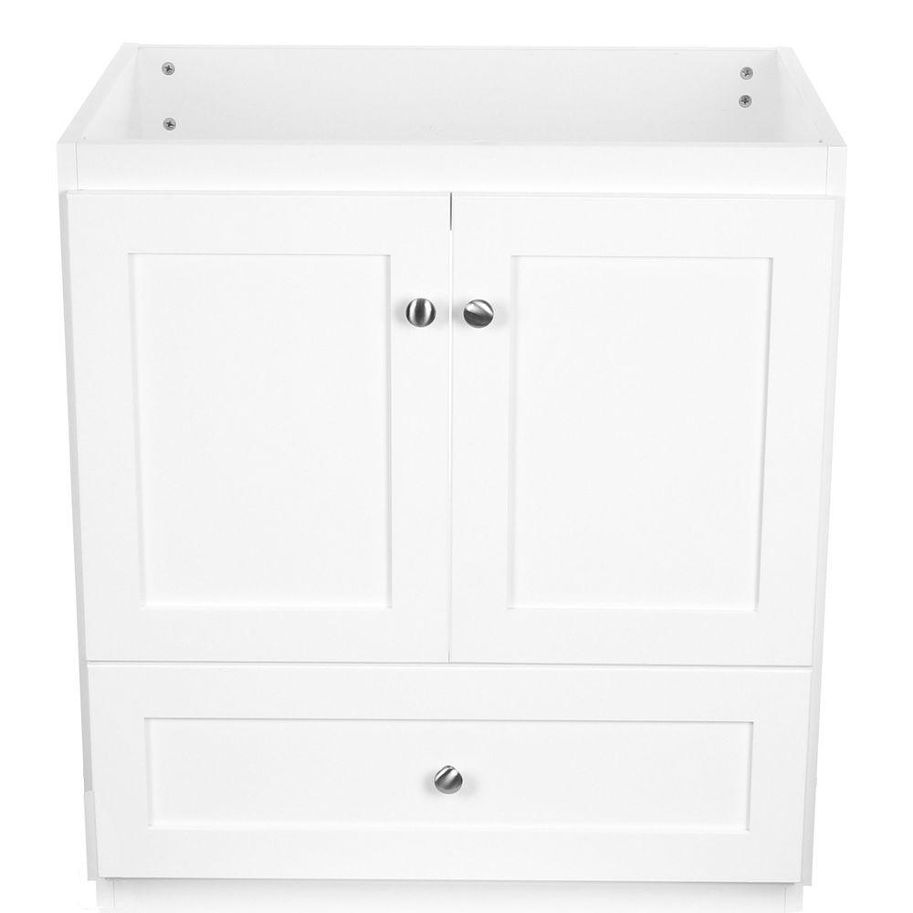 Shaker 42 in. W x 21 in. D x 34.5 in. H Vanity Cabinet Only in Natural Alder - Super Arbor