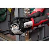 Milwaukee M18 18V Lithium-Ion Cordless FORCE LOGIC 600 MCM Crimper Kit with (2) 2.0Ah Batteries, Charger, Hard Case & Die Set