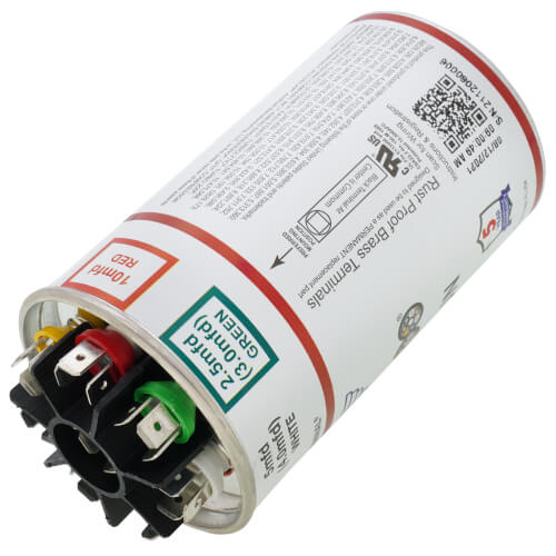 MARS 12200 capacitor - side view (Type: Capacitor; Voltage: 440v, 370V)