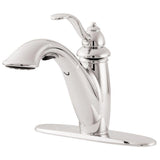 Marielle Single-Handle Pull-Out Sprayer Kitchen Faucet in Tuscan Bronze - Super Arbor