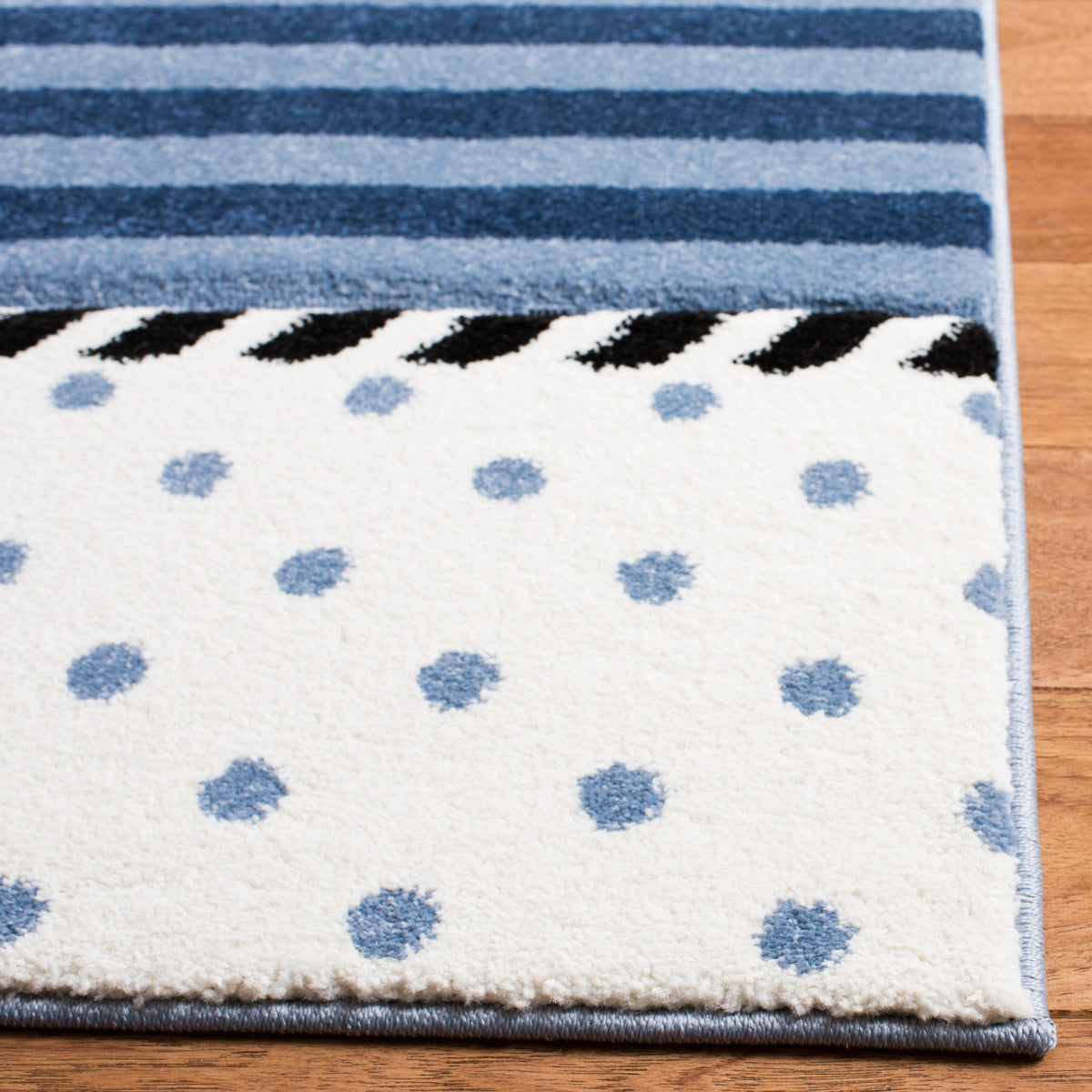 Safavieh Carousel Kids Anchor 3 x 5 Navy/Ivory Indoor Kids Throw Rug