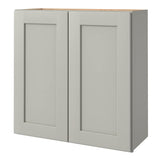 allen + roth Stonewall 24-in W x 24.5-in H x 12-in D Stone Wall Fully Assembled Cabinet (Flat Panel Shaker Door Style)