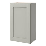 allen + roth Stonewall 18-in W x 30.125-in H x 12-in D Stone Wall Fully Assembled Cabinet (Flat Panel Shaker Door Style)