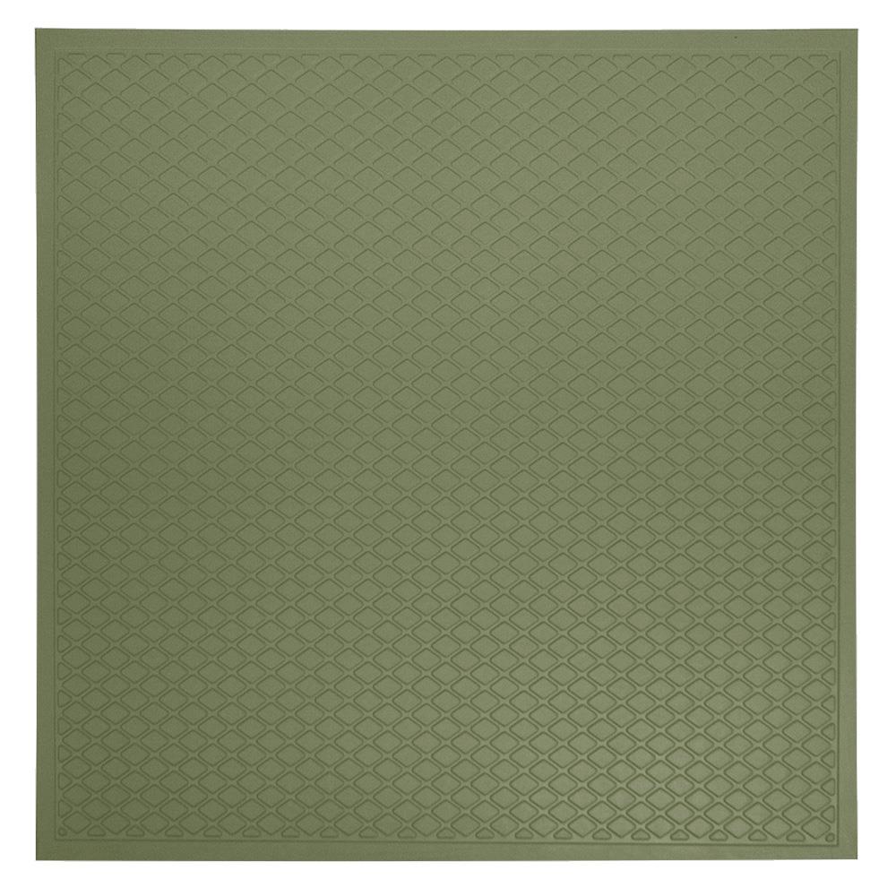 Flexco Rubber Tile Basil 24-in x 24-in Vinyl Tile Flooring (5.06-sq ft)