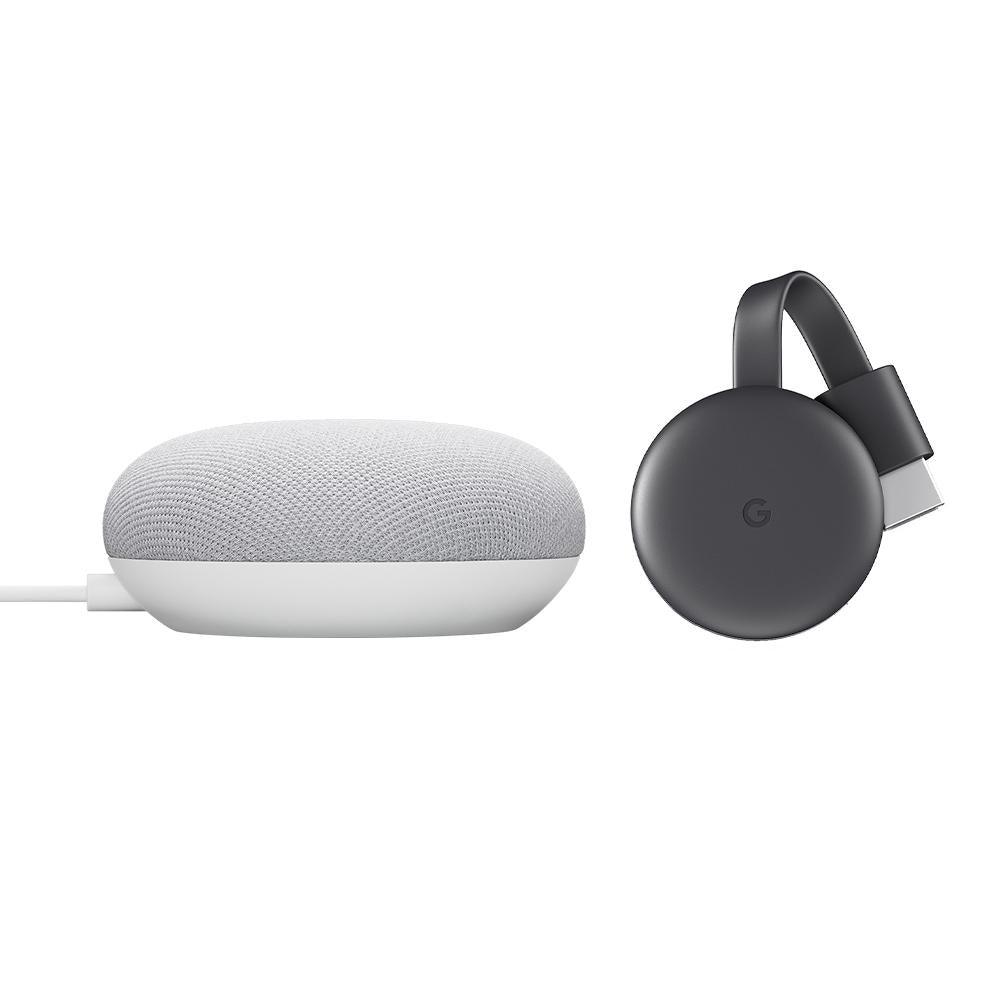 Nest Mini (2nd Gen) Charcoal and Chromecast - Super Arbor