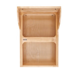 Rev-A-Shelf 50-Quart Soft-Close Dual Pull-Out Trash Can – Maple Frame, BLUMOTION Slides