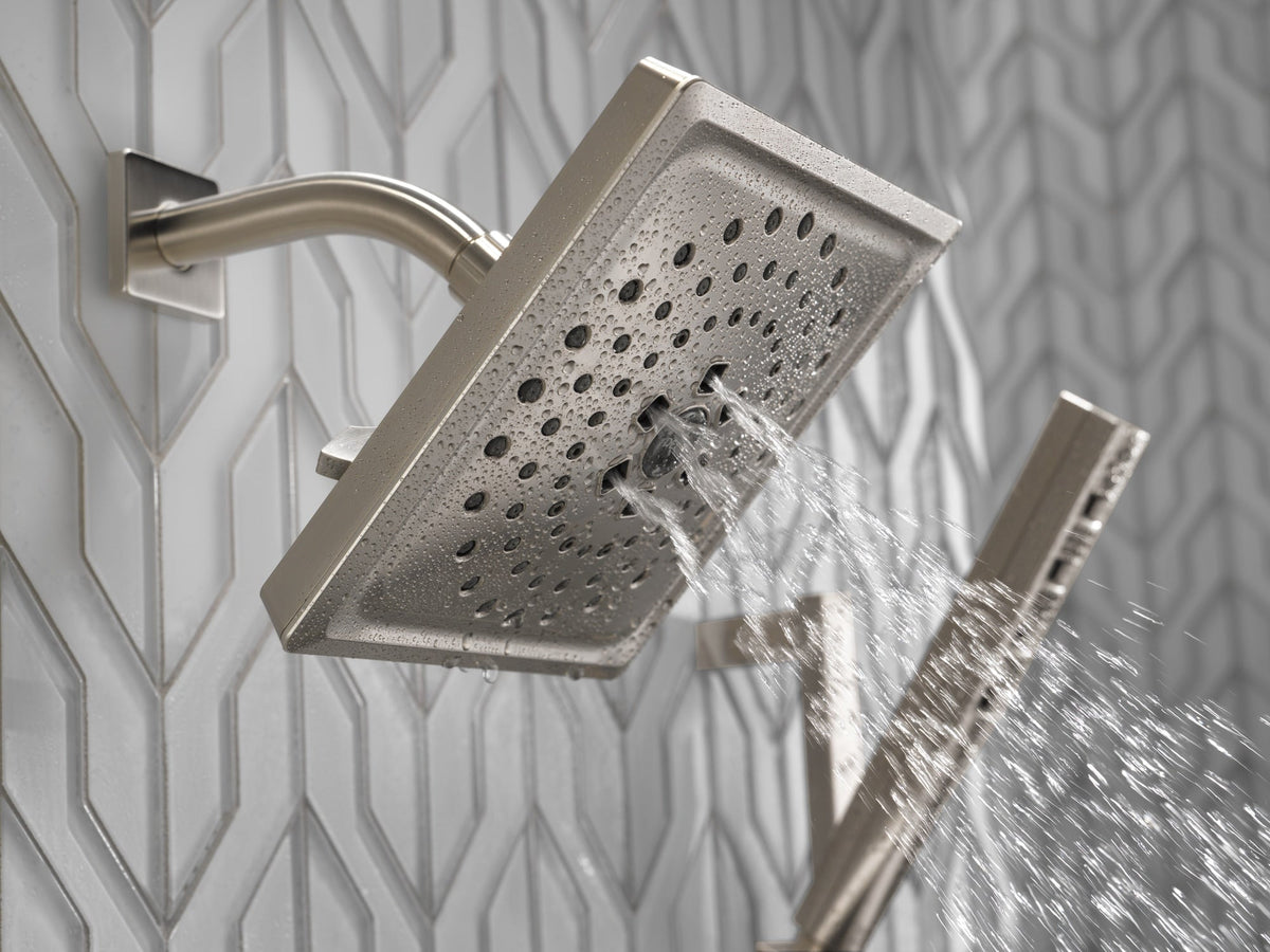 Delta Universal Showering Components Stainless 5-Spray Handheld Shower with Slide Bar, 1.75 GPM (6.6 LPM)