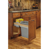 Rev-A-Shelf 35-Quart Plastic Soft-Close Pull-Out Trash Can, 12-in Cabinet Opening