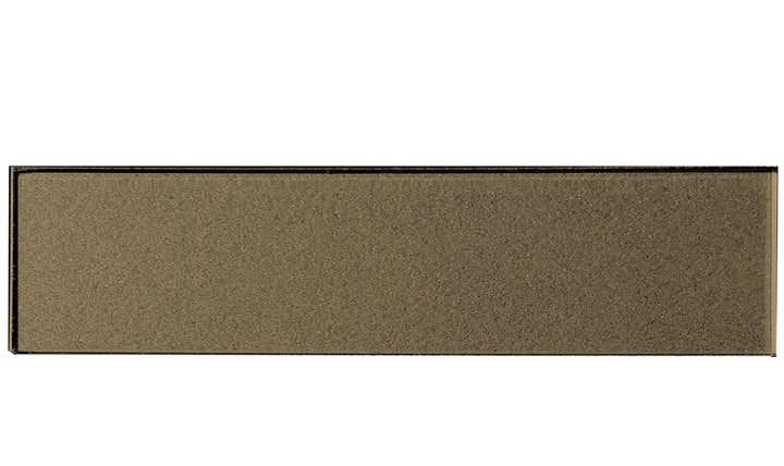 Abolos Forever Eternal Bronze 2-in x 8-in Glossy Glass Subway Peel and stick Wall Tile product image