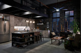 Kichler Aberdeen 3-Light Bronze Farmhouse Chandelier