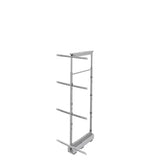 Rev-A-Shelf 13-in W x 58.25-in H 5-Tier Pull-Out Metal Soft-Close Pantry Organizer, Gray