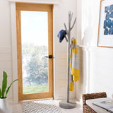 Safavieh Walter Distressed Gray 5-Hook Coat Stand