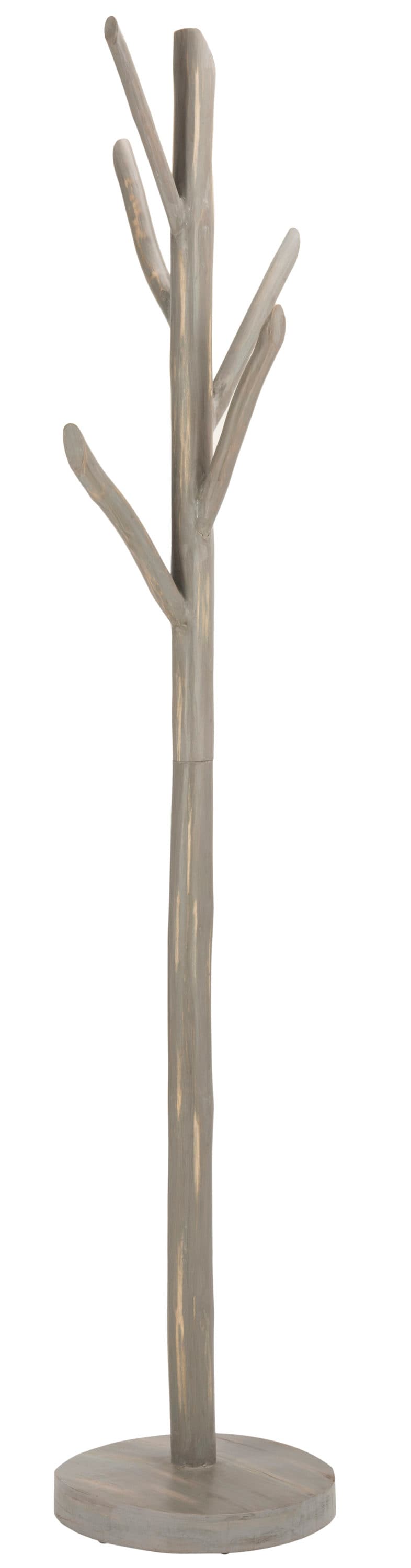 Safavieh Walter Distressed Gray 5-Hook Coat Stand