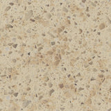 Transolid 49.25-in Nature's Path Quartz Single-Sink Bathroom Vanity Top with Backsplash & Sidesplash, Oval Undermount, 8-in Widespread
