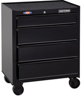 CRAFTSMAN 1000 Series 4-Drawer Steel Rolling Tool Cabinet, Black
