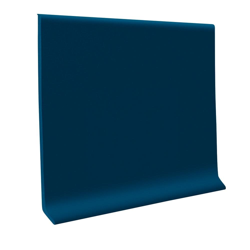 Flexco Midnight Blue 0.125-in T x 6-in W x Vinyl Wall Base