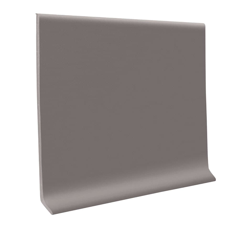 Flexco Graystone 0.08-in T x 4-in W x 48-in L Vinyl Wall Base