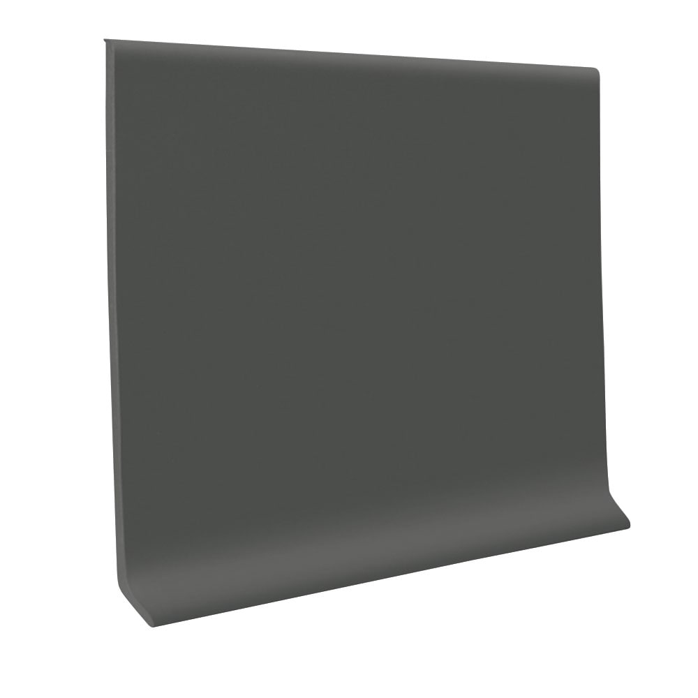 Flexco Graphite 0.08-in T x 6-in W x 48-in L Vinyl Wall Base