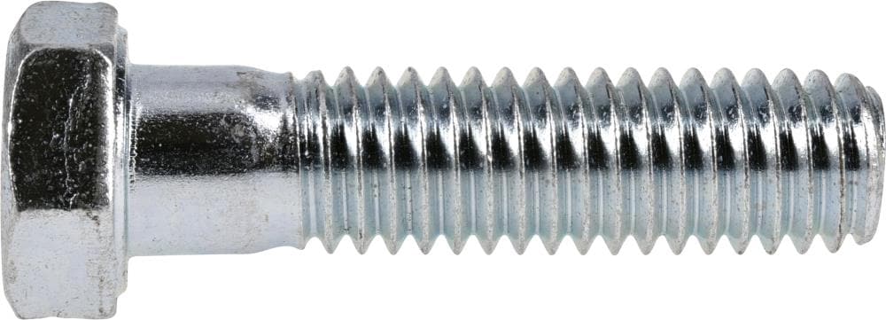 Hillman 5/16 in. x 1 in. Zinc-Plated Steel Hex Bolt, Coarse Thread, 100-Pack