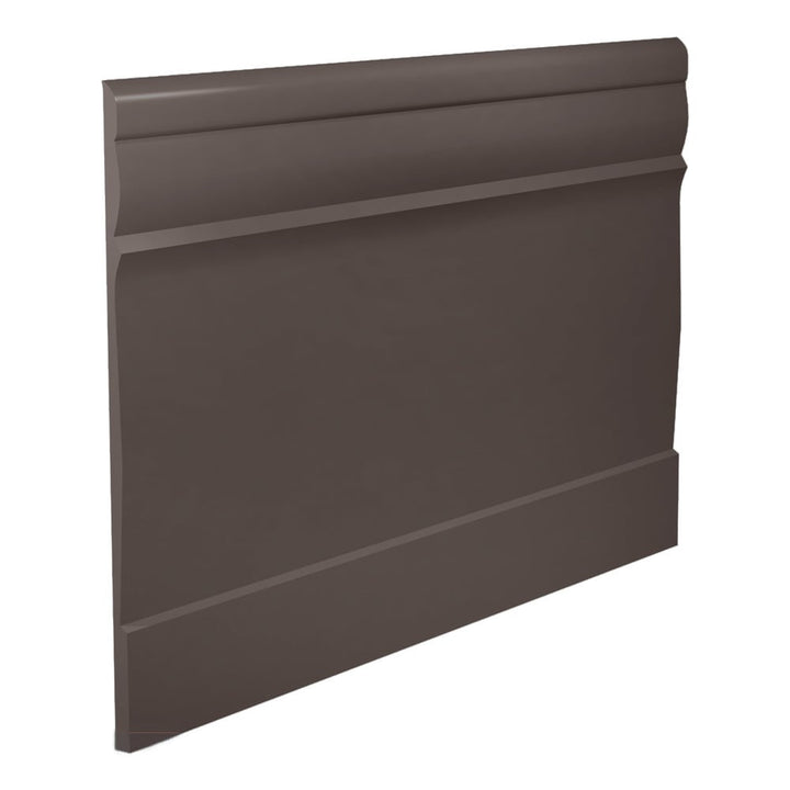 Flexco Reflection Base Sculpture Coffee Bean 0.25-in T x 7.75-in W x 480-in L Vinyl Wall Base