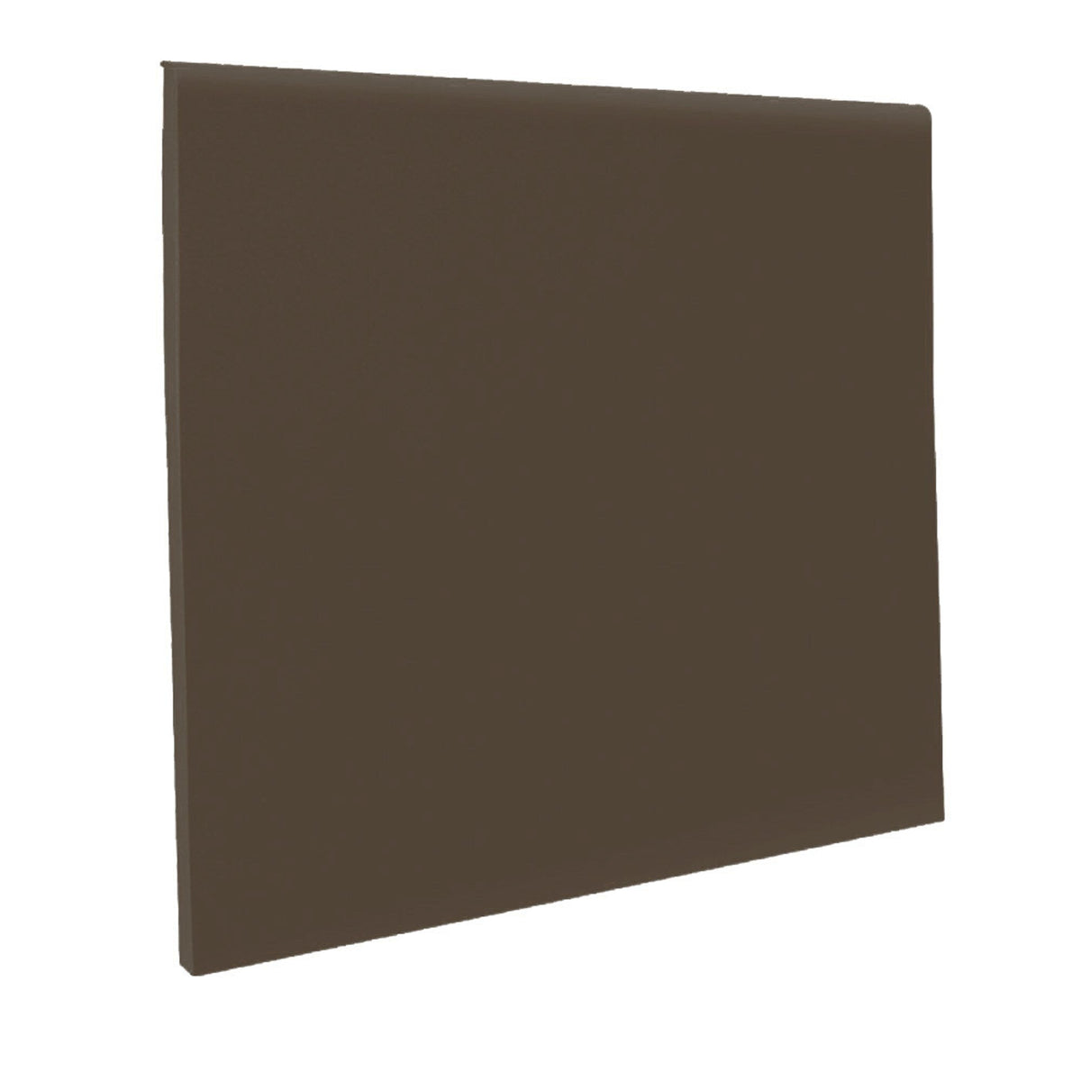 Flexco Chocolate 6-in x 48-in Vinyl Wall Base (Smooth)