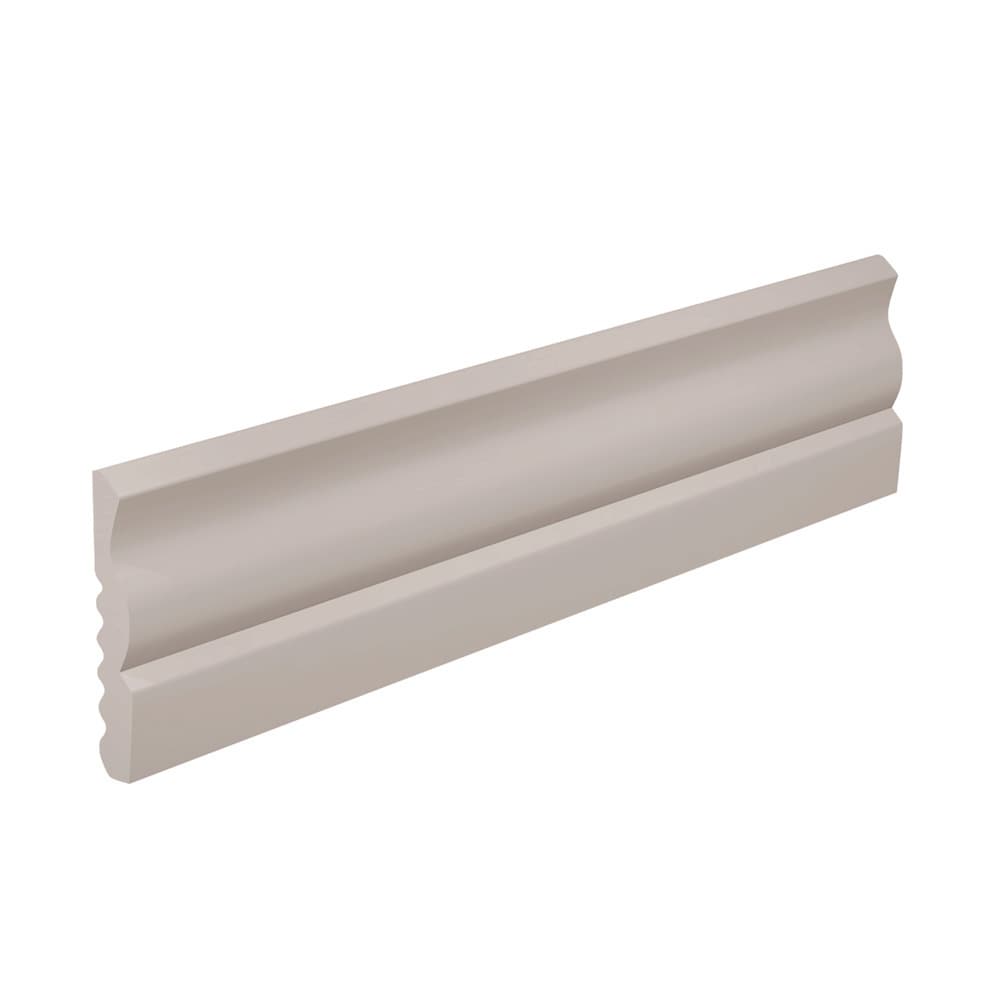 Flexco Harmony Base Sculpture Seashell 0.375-in T x 2.675-in W x 480-in L Vinyl Wall Base