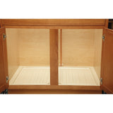 Rev-A-Shelf 28.5-in W x 3-ft L Almond Undersink Drip Tray, Molded Polymer