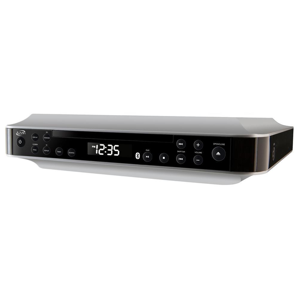 Bluetooth Under Cabinet Music System with CD Player - Super Arbor