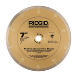 RIDGID 6.5 Amp Corded 7 in. Table Top Wet Tile Saw with Stand