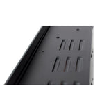 Slimline 50 in. Wall Mount and Recessed Electric Fireplace in Black - Super Arbor