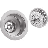 Drop-In 22-Gauge Stainless Steel 15 in. 2-Hole Single Bowl Bar Sink and Drain Assembly
