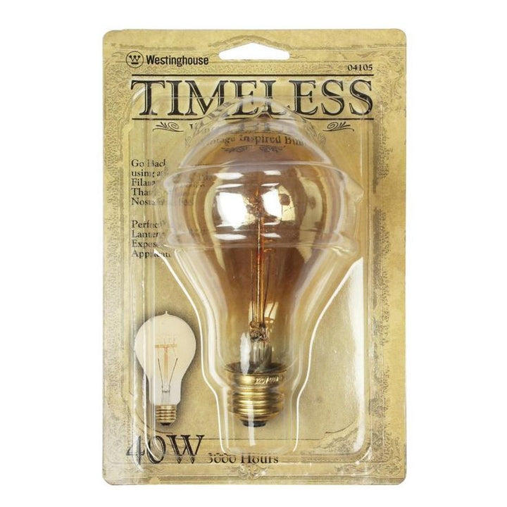 Westinghouse 40-Watt A23 Timeless Vintage Inspired Incandescent Light Bulb