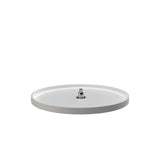 Rev-A-Shelf 28 in White Polymer Full Circle Lazy Susan with Bottom mount
