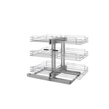 Rev-A-Shelf 32.25-in W x 24-in H 3-Tier Pull-Out Metal Soft-Close Blind Corner Cabinet Organizer