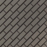 MSI Crisson Bevel Subway Peel and Stick 12 in. X 12 in. X 4 mm Glass Mosaic Tile ( 19.6 sq. ft./case)