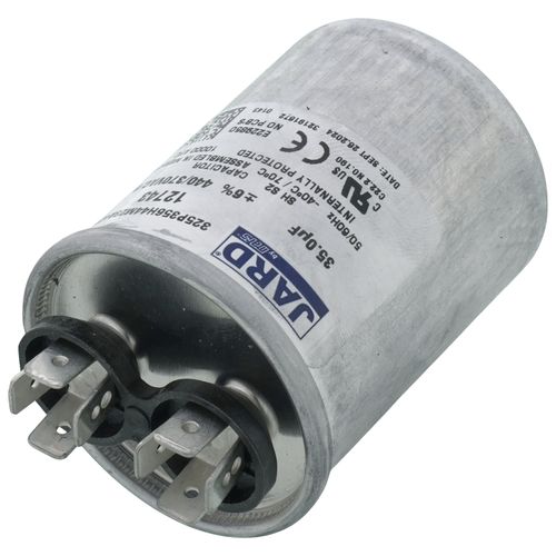 Jard 12743 capacitor - detail view (Type: Capacitor; Voltage: 440v)