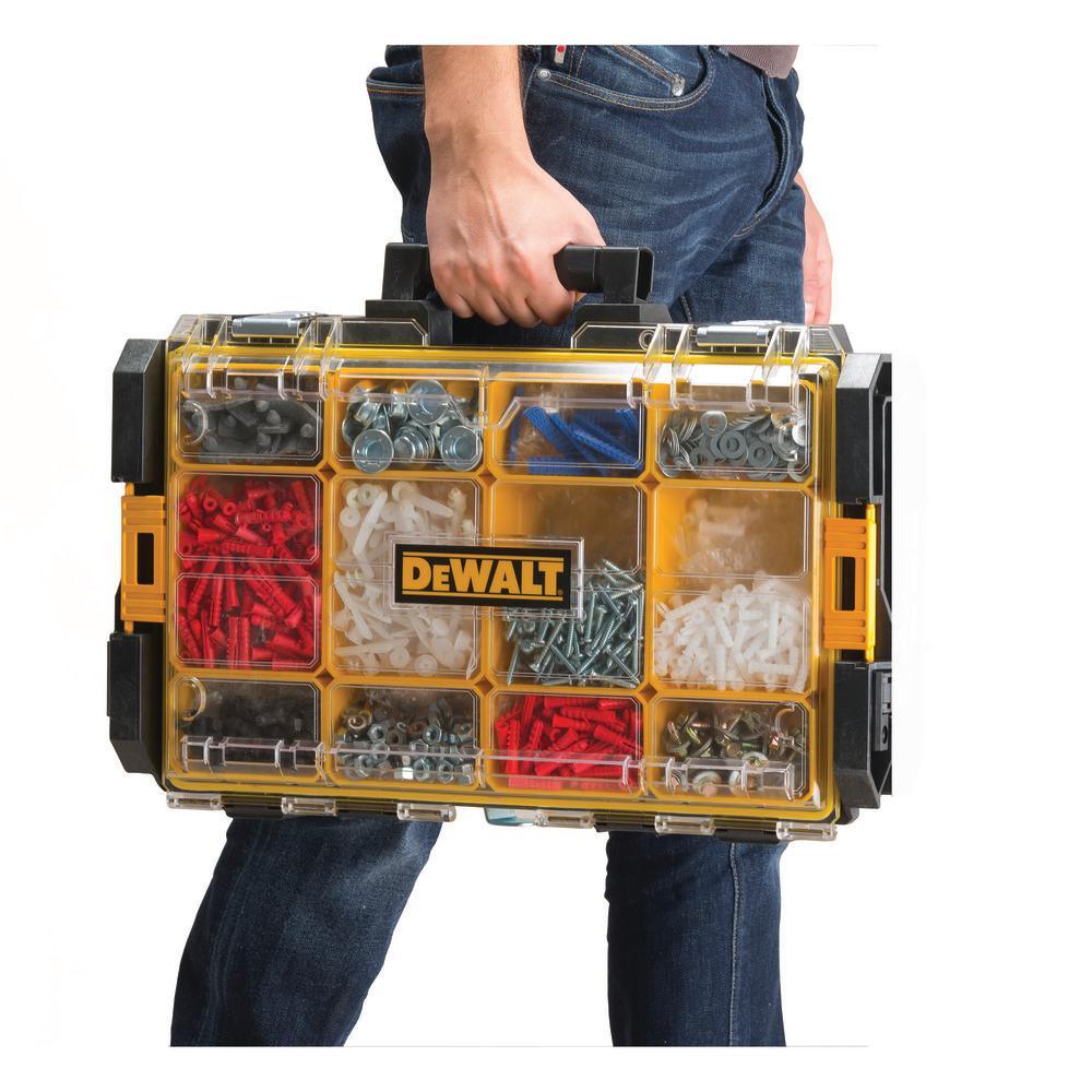 TOUGHSYSTEM 25-1/2 in. Workshop Racking Storage System and Small Parts Organizer Combo (2-Piece Set) - Super Arbor