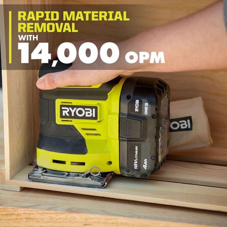 18-Volt ONE+ Lithium-Ion Cordless Orbital Jig Saw and 1/4 Sheet Sander with Dust Bag (Tools Only)