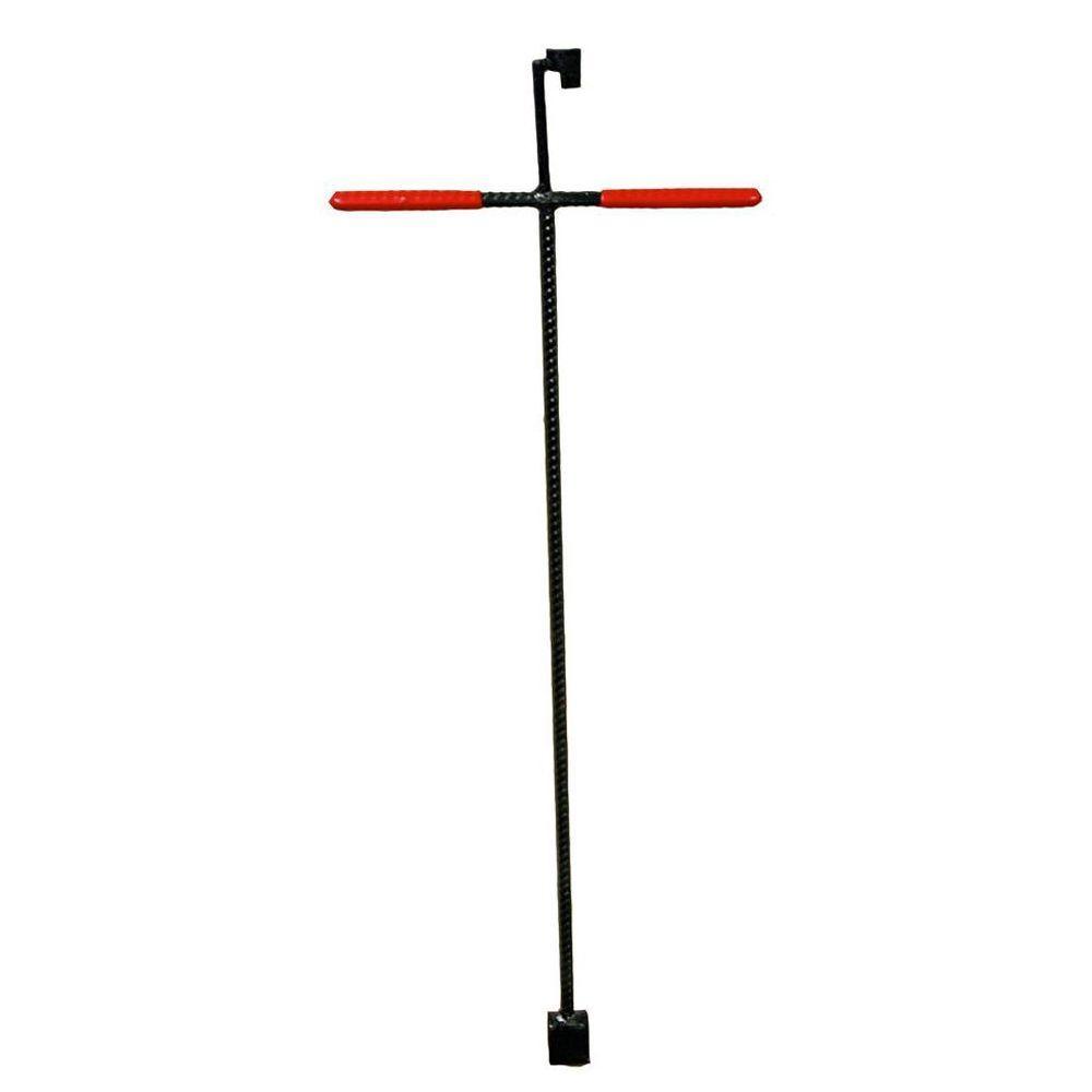 1/2 in. x 30 in. Water Meter Key with Box Lid Key - Super Arbor