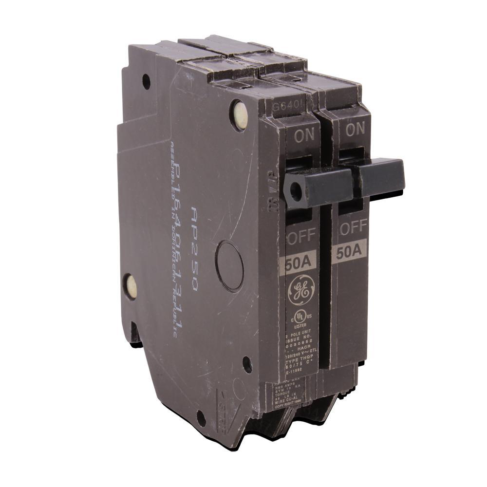 Q-Line 50 Amp 1 in. Double-Pole Circuit Breaker - Super Arbor