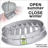 Automatic Damper for Turbine Ventilator - Super Arbor