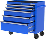Kobalt 36-in W x 38-in H 5-Drawer Steel Rolling Tool Cabinet (Blue)