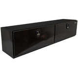 Buyers Products Company 18 in. x 18 in. x 36 in. XD Gloss Black Steel Underbody Truck Tool Box - Super Arbor