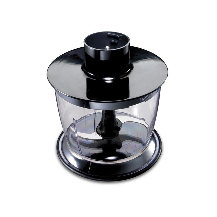2-Speed Grey Hand Blender with 3 Cup Chopping Bowl