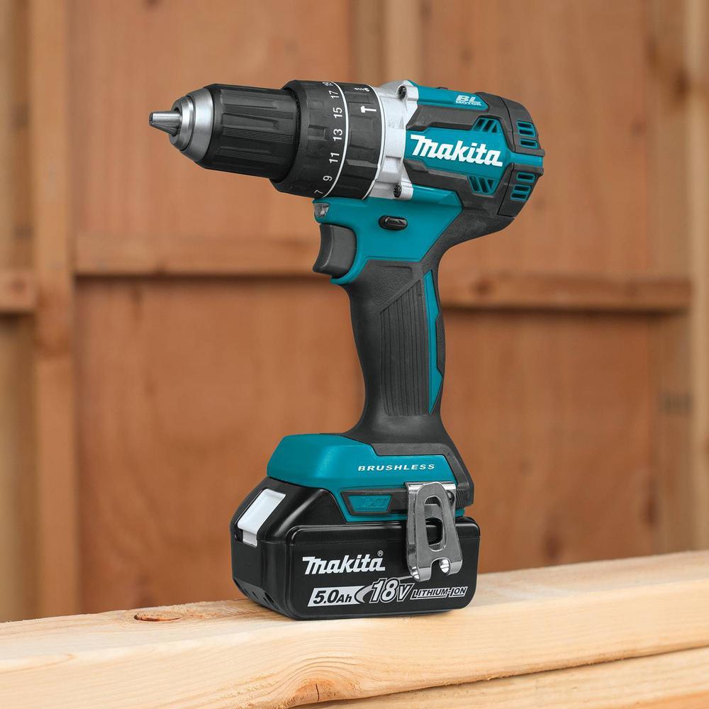 18-Volt 4-Piece 5.0Ah LXT Lithium-Ion Brushless Cordless Combo Kit Hammer Drill/ Impact Driver/ Recipro Saw/ Flashlight - Super Arbor