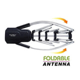 Outdoor Amplified Antenna 150 Miles Range 360¬∞ Rotation Wireless Remote No Assembly Required - Super Arbor