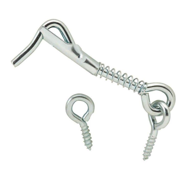 Everbilt 2-1/2 in. Zinc-Plated Safety Gate Hook