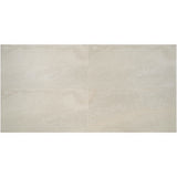 Acadia Linen White 24x48 Matte Porcelain Tile - Limestone Look